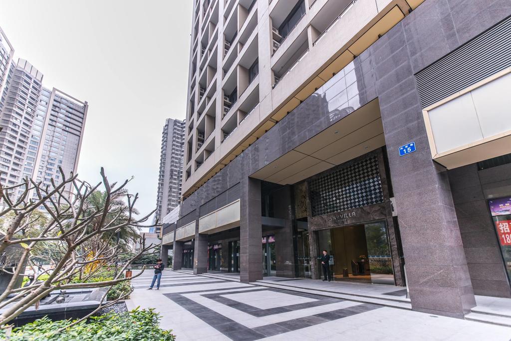 一呆公寓广州保利中达店 Guangzhou Exteriör bild