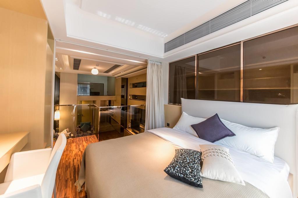 一呆公寓广州保利中达店 Guangzhou Exteriör bild