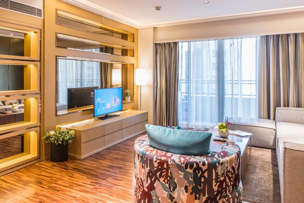 一呆公寓广州保利中达店 Guangzhou Exteriör bild