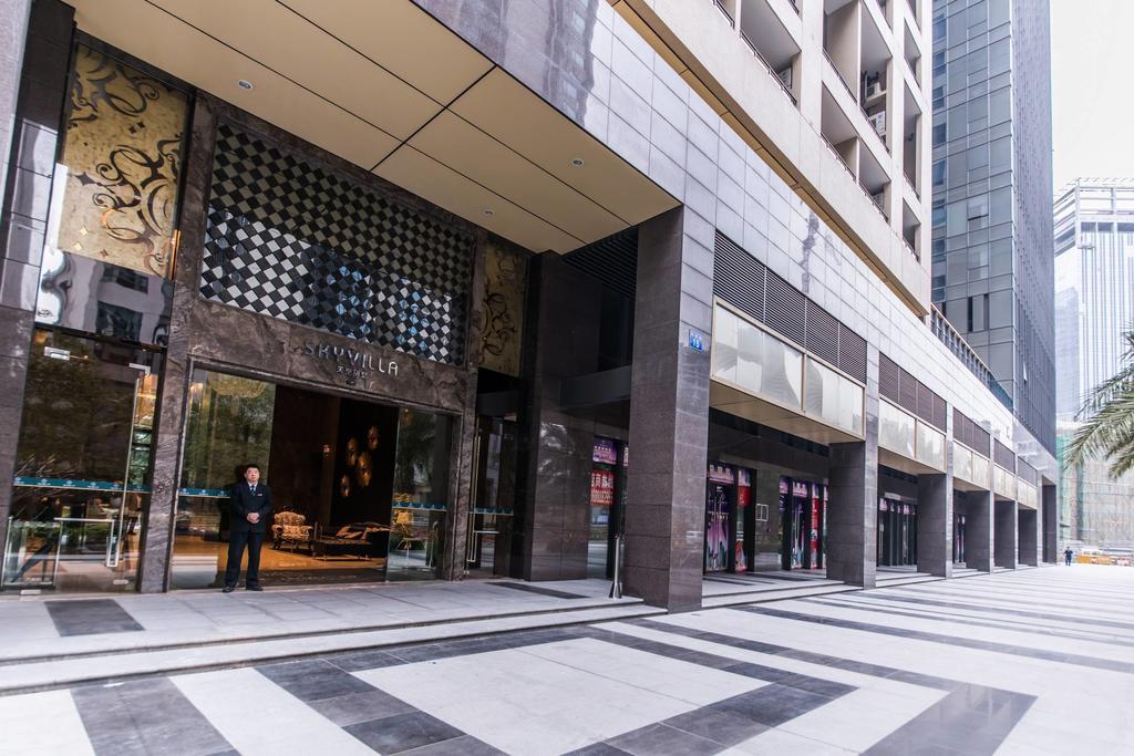 一呆公寓广州保利中达店 Guangzhou Exteriör bild