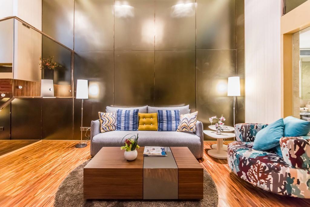 一呆公寓广州保利中达店 Guangzhou Exteriör bild
